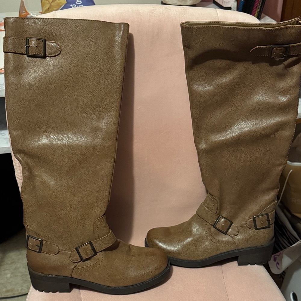 Target Tan Over the Knee Boots